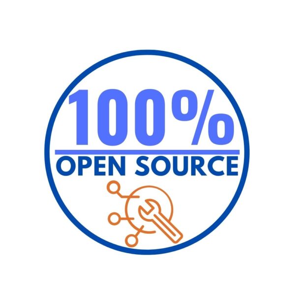 100 % Open source