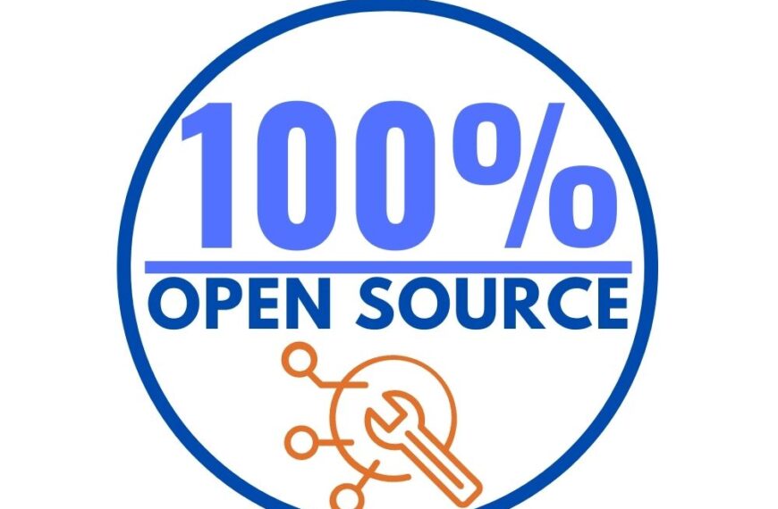100 % Open source