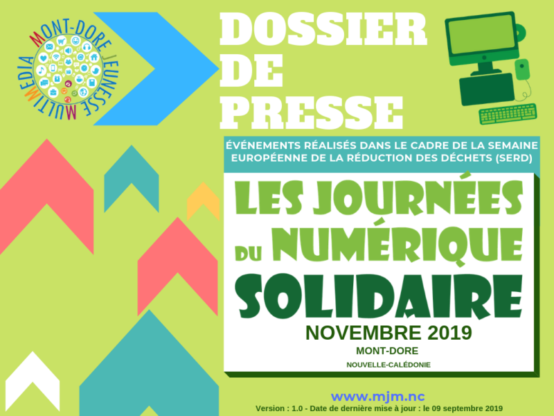 Dossier de presse : JNS 2019